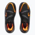 Under Armour Flow Futr X 4 UAA scarpe da basket nero/castello/arancione chiaro 11