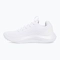 Under Armour Dynamic 2 bianco/bianco/grigio intenso, scarpe da allenamento per donna 9
