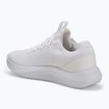Under Armour Dynamic 2 bianco/bianco/grigio intenso, scarpe da allenamento per donna 3