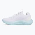 Under Armour Dynamic 2 bianco/stream/argento metallico scarpe da ginnastica da donna 2