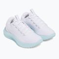 Under Armour Dynamic 2 bianco/stream/argento metallico scarpe da ginnastica da donna 3