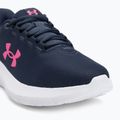 Under Armour Phade RN 3 scarpe da corsa da donna grigio acquazzone/grigio acquazzone/rosa avio 7