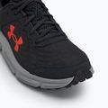 Under Armour Charged Assert 10 scarpe da corsa da uomo antracite/antracite/rosse 7
