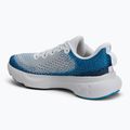Under Armour Infinite bianco/blu elettrico/bianco scarpe da corsa da uomo 3