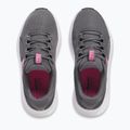 Under Armour Charged Surge 4, scarpe da corsa da donna in castlerock/antracite/rosa. 10