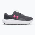 Under Armour Charged Surge 4, scarpe da corsa da donna in castlerock/antracite/rosa. 2