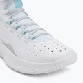 Under Armour CURRY 4 FLOTRO scarpe da basket bianco/stream/argento metallico 7