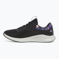 Under Armour Charged Aurora 2+ scarpe da allenamento da donna nero/verde idro/argento caldo metallico 9