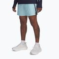 Pantaloncini da corsa Under Armour Launch 5" uomo stream / midnight navy / riflettente