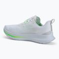 Under Armour Velociti 4 bianco/bianco/iperverde scarpe da corsa da uomo 3