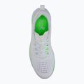 Under Armour Velociti 4 bianco/bianco/iperverde scarpe da corsa da uomo 5