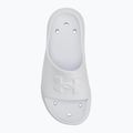 Under Armour donna Locker V Slide bianco/bianco/bianco infradito 5