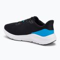 Under Armour Charged Pursuit 4 nero/blu elettrico/bianco scarpe da corsa da uomo 3