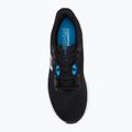 Under Armour Charged Pursuit 4 nero/blu elettrico/bianco scarpe da corsa da uomo 5