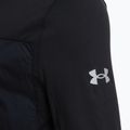 Felpa da corsa Under Armour Trail Run Quarter Zip nero/riflettente da uomo 3