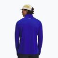 Felpa da corsa Under Armour Trail Run Quarter Zip royal/riflettente per uomo 2