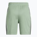 Pantaloncini da calcio Under Armour Challenger Knit verde silice / castlerock / bianco da bambino 2