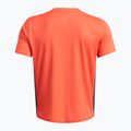 Maglia da calcio Under Armour Challenger Train da bambino grigio fuoco/downpour/bianco 2
