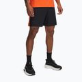 Pantaloncini da corsa Under Armour Launch Pro 7" da uomo nero / fuoco / riflettente