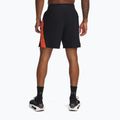 Pantaloncini da corsa Under Armour Launch Pro 7" da uomo nero / fuoco / riflettente 3