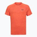 Maglietta da allenamento Under Armour Tech Textured fire/ares red/castlerock da uomo 3