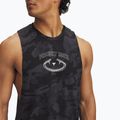 Maglietta Under Armour Project Rock Camo Tank antracite/nero/verde iperspazio da uomo 3