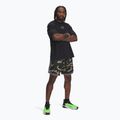Pantaloncini da uomo Under Armour Project Rock Mesh verde barocco / bianco 2