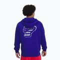 Felpa da uomo Under Armour Project Rock Icon Fleece FZ royal/black/black 2