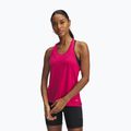 Under Armour Launch Camo Singlet canotta da corsa da donna fucsia sfumato/riflettente