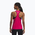 Under Armour Launch Camo Singlet canotta da corsa da donna fucsia sfumato/riflettente 2