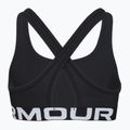 Reggiseno sportivo per bambine Under Armour Crossback black 2