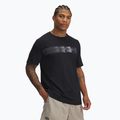 Maglietta Under Armour LC Fly In Logo uomo nero/grigio acquazzone