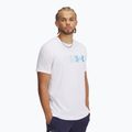 Maglietta Under Armour LC Fly In Logo bianco/azzurro da uomo