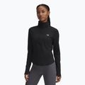 Under Armour Motion 1/2 Zip nero/bianco a manica lunga da donna