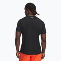Maglietta da allenamento Under Armour HeatGear Fitted bianco/nero da uomo 2