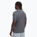 Under Armour HeatGear Fitted, maglia da allenamento da uomo in bianco e nero 2