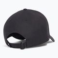 Berretto da baseball Under Armour Sportstyle Metal regolabile nero/argento da uomo 2
