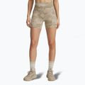 Pantaloncini da allenamento Under Armour Project Rock middy city cachi/nero da donna