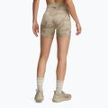 Pantaloncini da allenamento Under Armour Project Rock middy city cachi/nero da donna 3