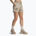 Pantaloncini Under Armour Project Rock Terry da donna city khaki / iper verde