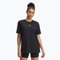Maglietta Under Armour Project Rock Campus da donna nero/bianco clay/verde iridato
