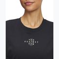 Maglietta Under Armour Project Rock Campus da donna nero/bianco clay/verde iridato 3
