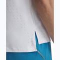 Under Armour Launch Elite Singlet canotta da corsa bianca/riflettente da uomo 3