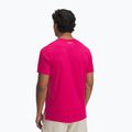 Maglietta da running Under Armour Trail Run da uomo fucsia sfumato/riflettente 2