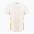 Maglietta da corsa Under Armour Trail Run Zip da uomo in pietra/oro nobile/riflettente 2