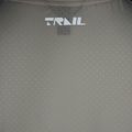 Maglietta da corsa Under Armour Trail Run Zip da uomo in pietra/oro nobile/riflettente 5