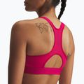 Reggiseno sportivo Under Armour HeatGear Armour High shaded fuchsia 3