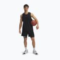 Pantaloncini da uomo Under Armour Curry HeatGear Printed nero / castlerock / bianco 2