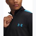 Under Armour UA Knit Track Suit nero/blu etere/blu etere tuta da ginnastica da uomo 3