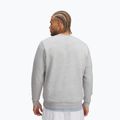 Felpa da uomo Under Armour Essential Fleece Crew mod gray light heather/white 2